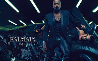 Kanye West Stars in Balmain Fall 2016 Campaign