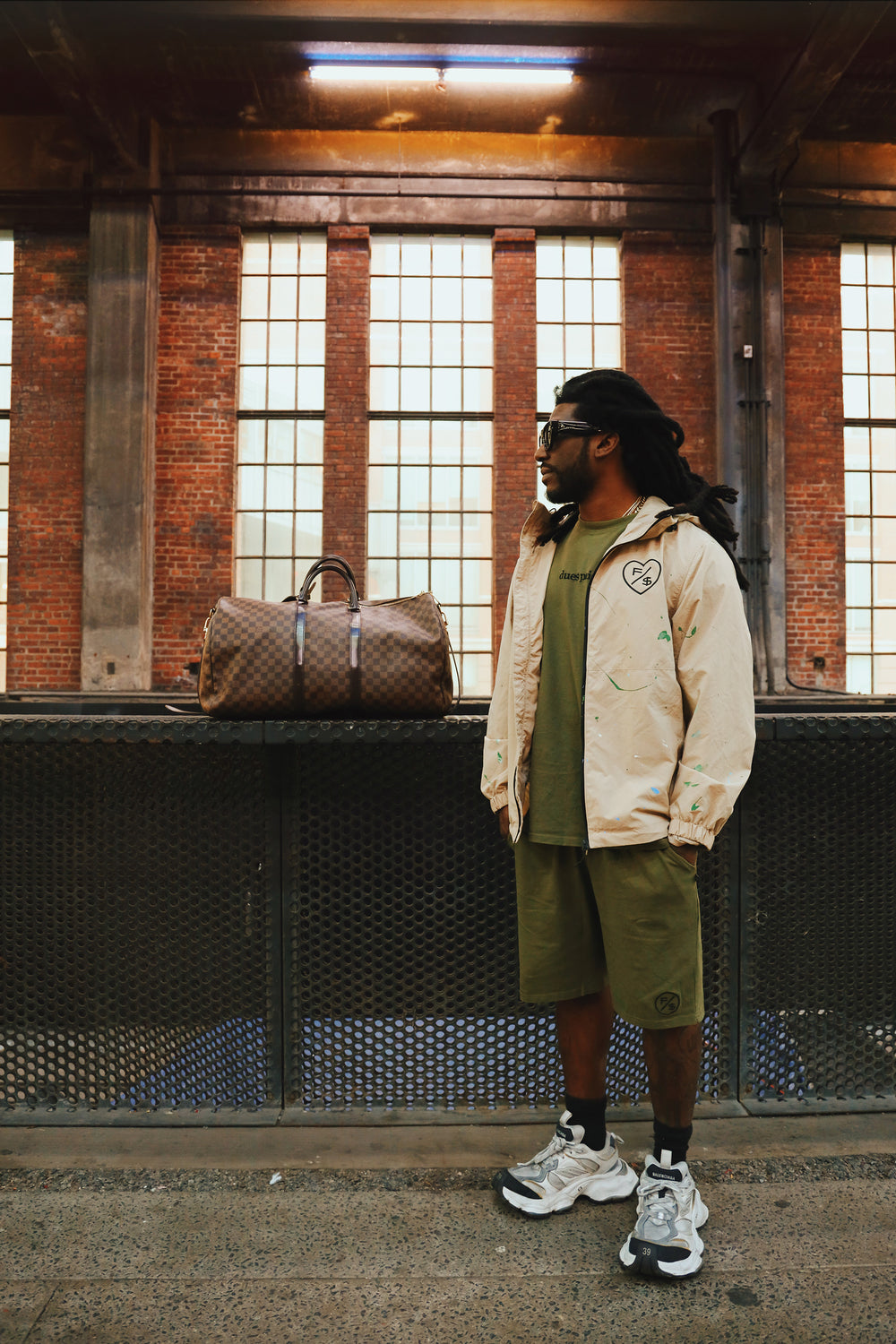 Dues Paid (Military Green - Shorts)