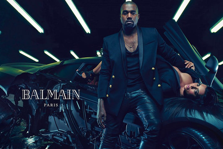 Kanye West Stars in Balmain Fall 2016 Campaign
