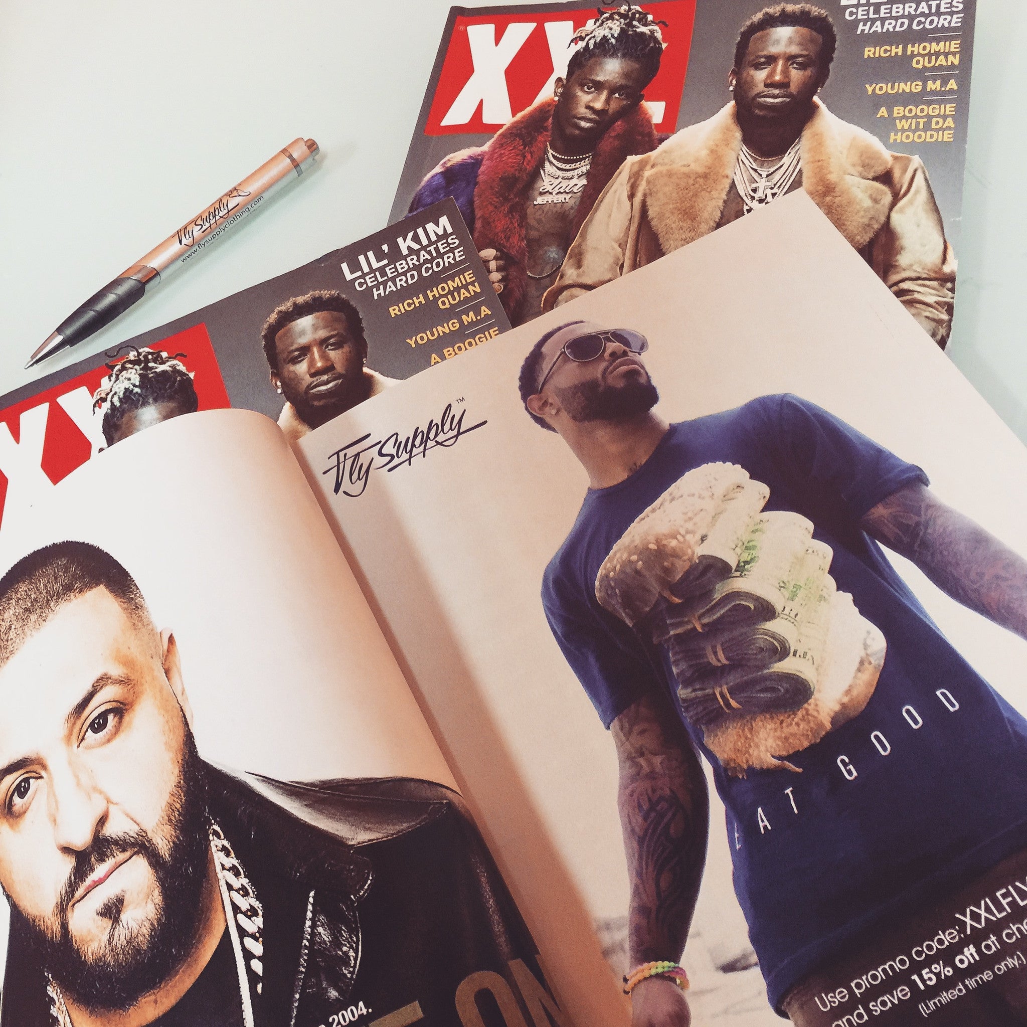 Catch Fly Supply Clothing in the latest issue of XXL Magazine.