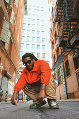 Essential Baggy Cargo Pants (Khaki)