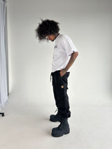 LMAO (White - Oversize Crop)