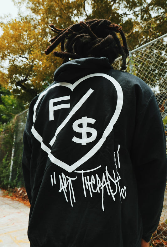 Art Therapy Hoodie (Black)