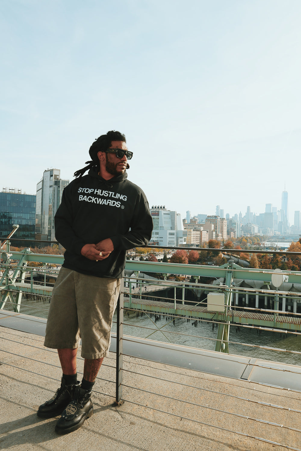 Stop Hustling Backwards (Hoodie)