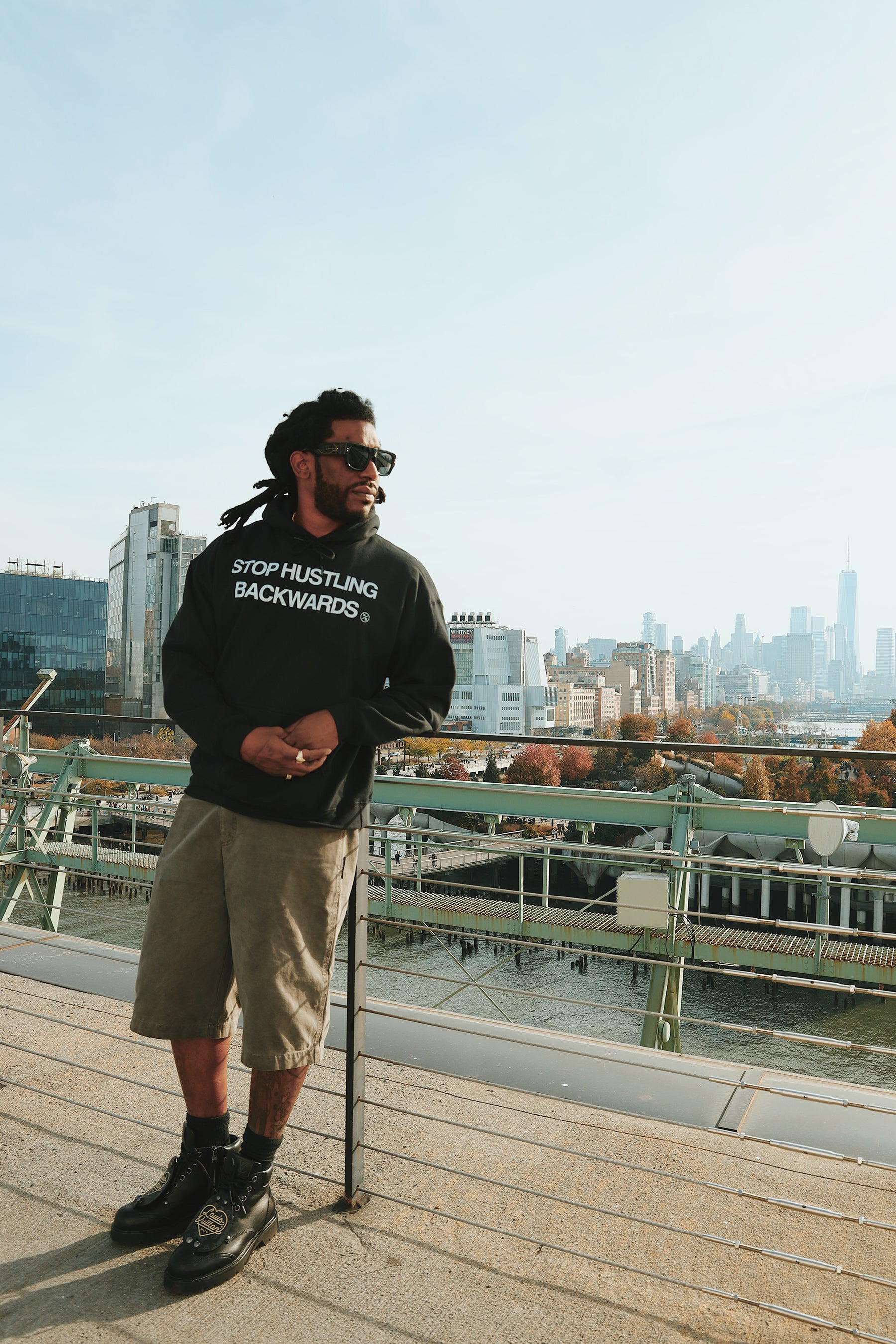 Stop Hustling Backwards (Hoodie)