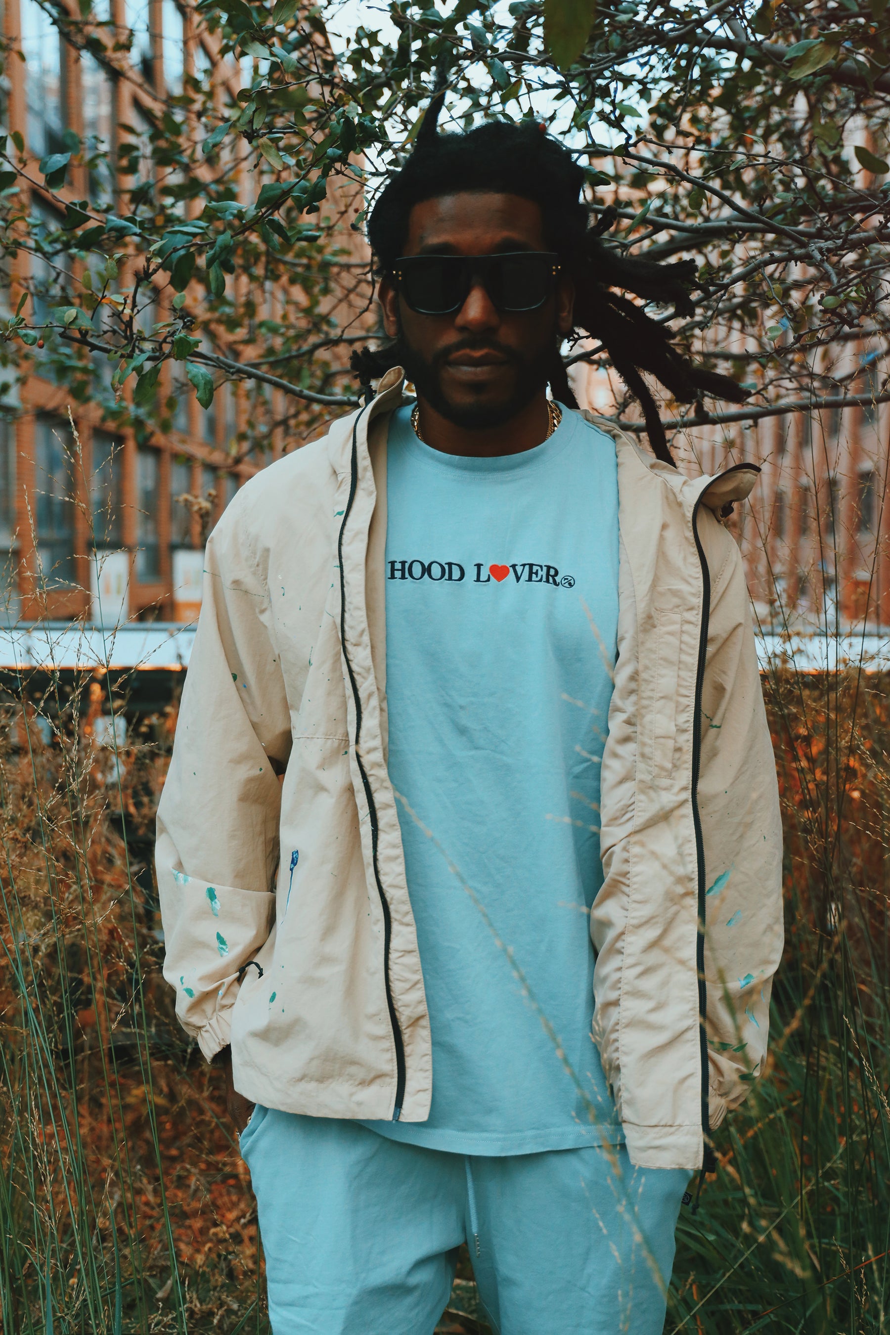 Hood Lover (Vintage Denim - Shorts)