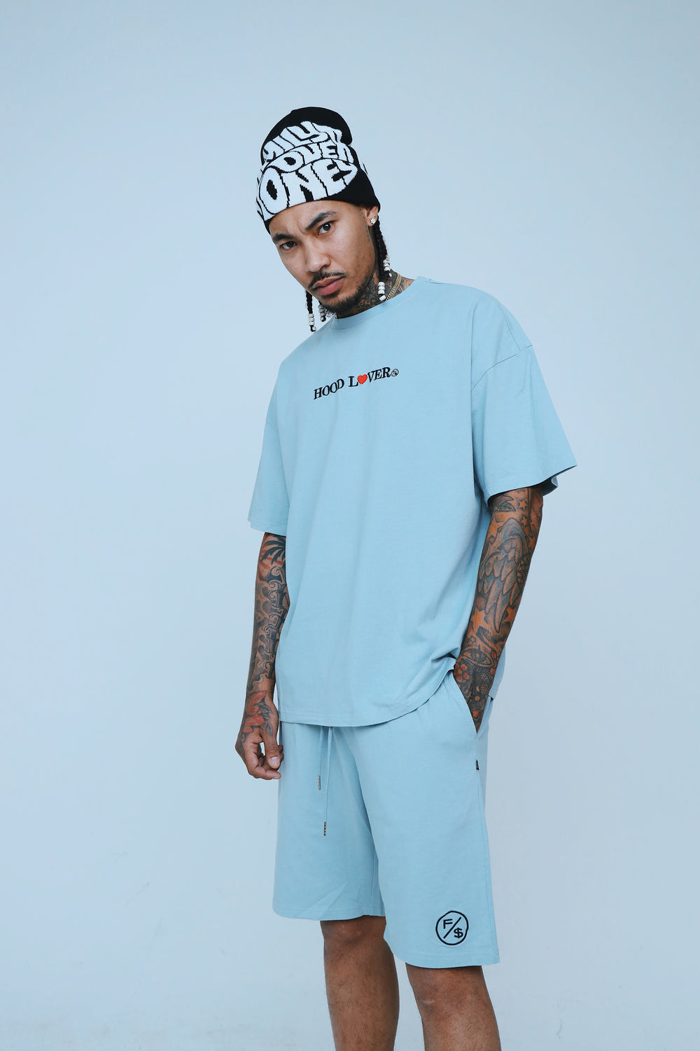 Hood Lover (Vintage Denim - Shorts)