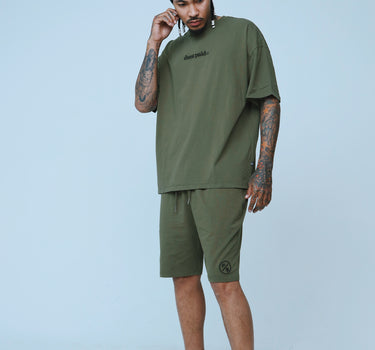 Dues Paid (Military Green - Shorts)