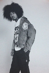 Stop Polluting (Off White - Oversize Crop)