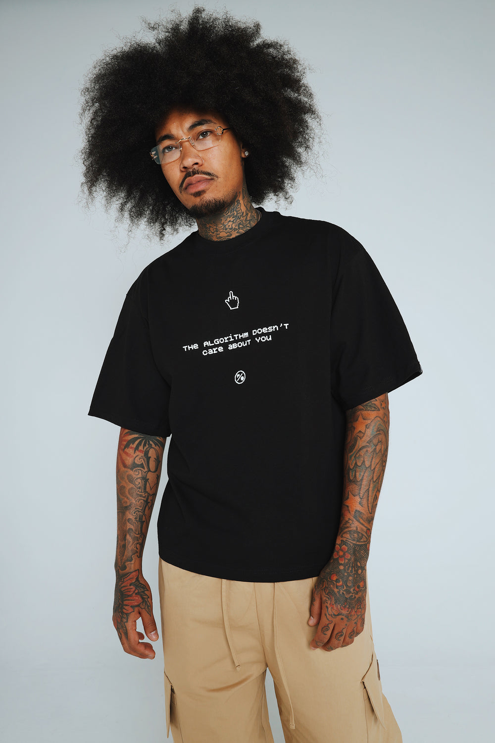 Algorithm (Black - Oversize Crop)