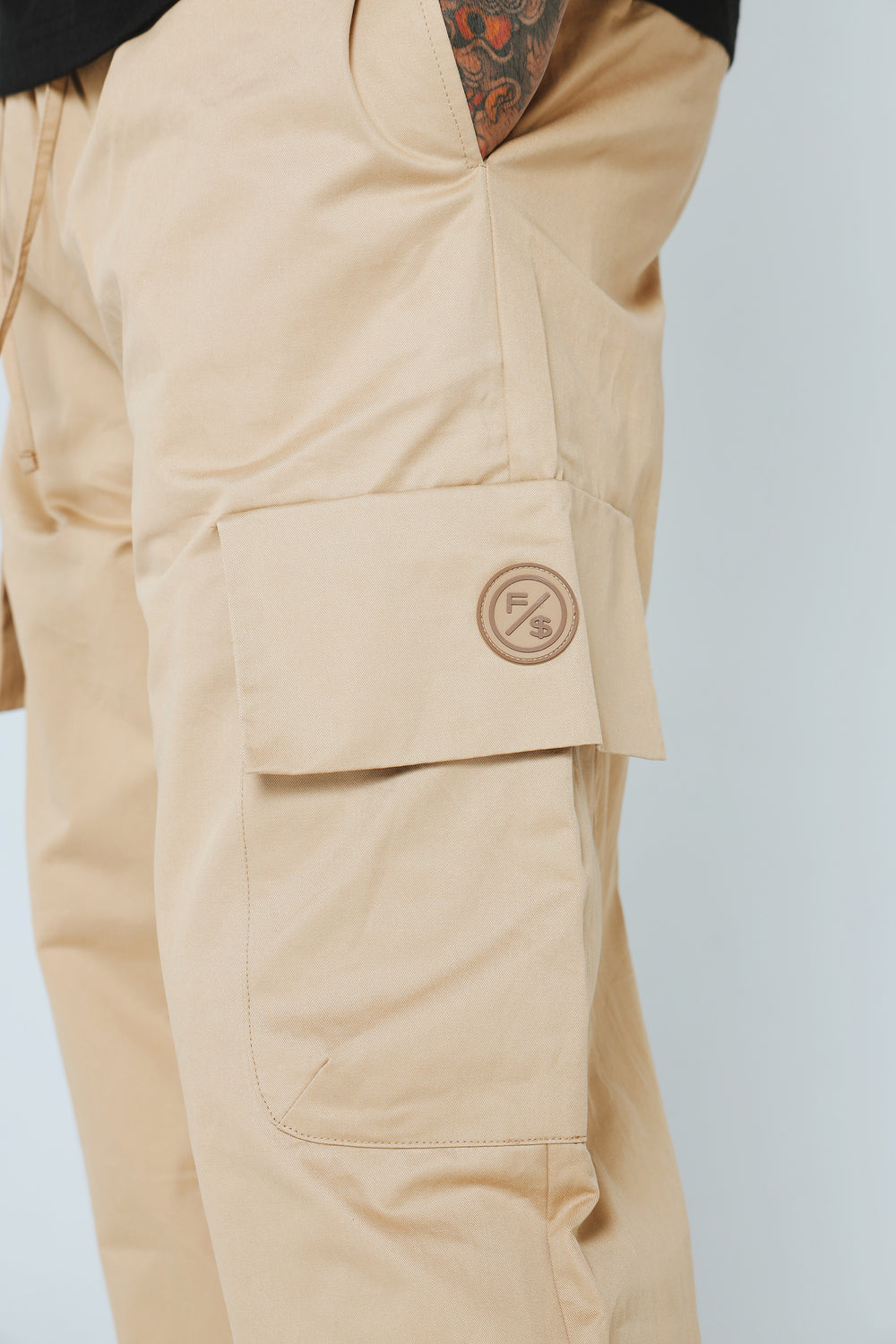 City Baggy Cargo Pants (Khaki)