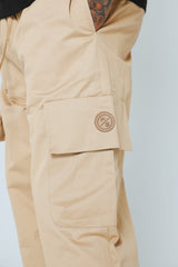 City Baggy Cargo Pants (Khaki)