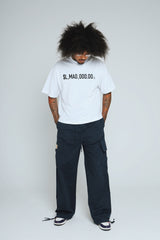 LMAO (White - Oversize Crop)