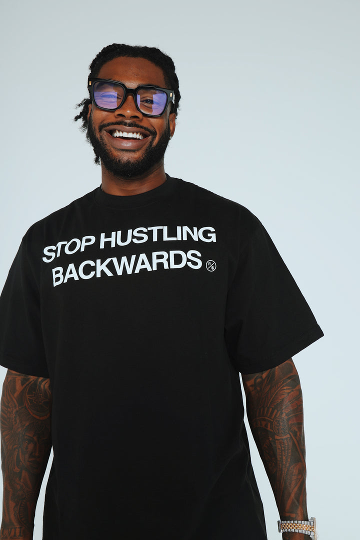 Stop Hustling Backwards (Tee)