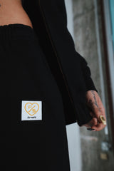 F/$ Patchwork Sweats (Black)