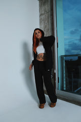 F/$ Patchwork Sweats (Black)