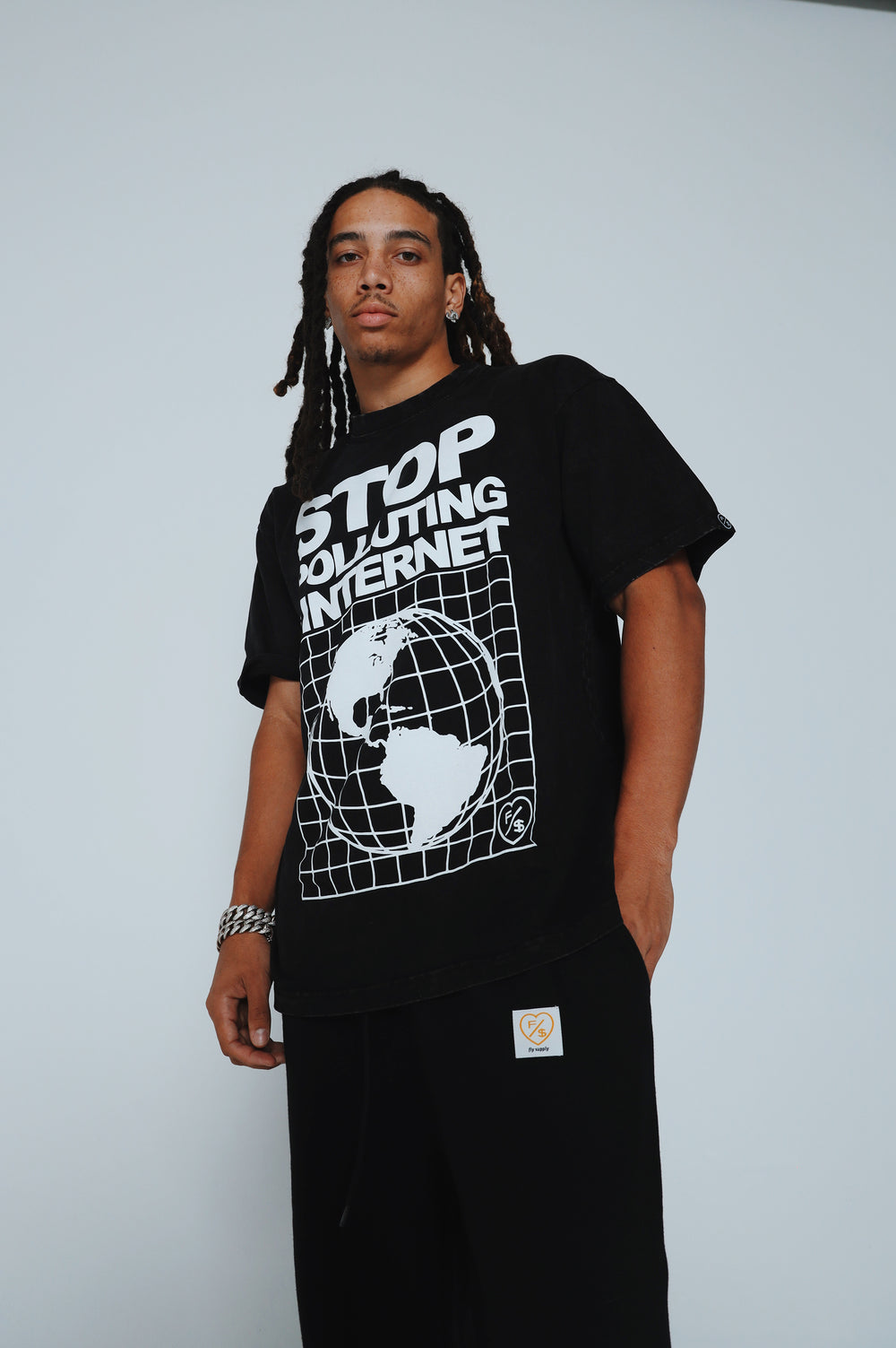 Stop Polluting (Mineral Black)