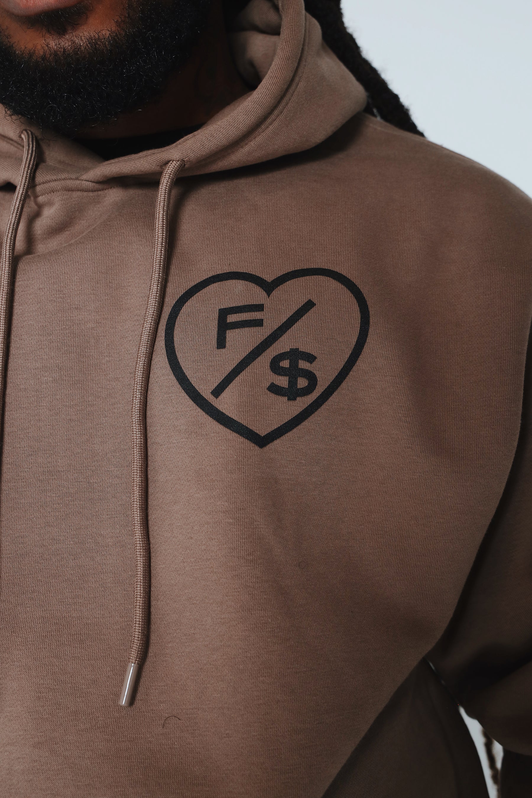 Stop Polluting Hoodie (Desert Taupe)