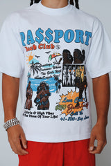 Passport Bros (White - Oversize Crop)