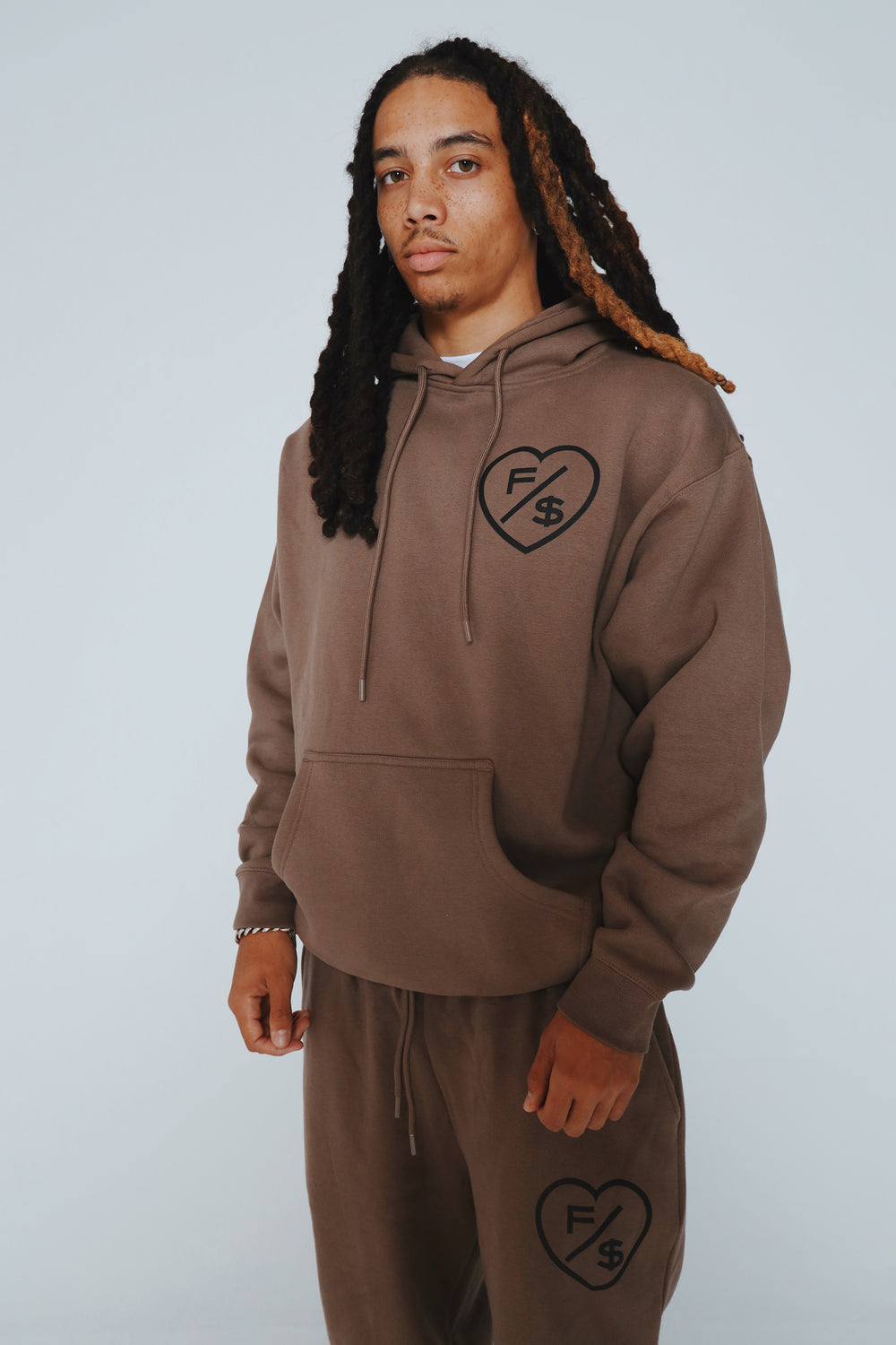 Stop Polluting Hoodie (Desert Taupe)
