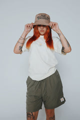 Patch Work Tee (Off White - Oversize)