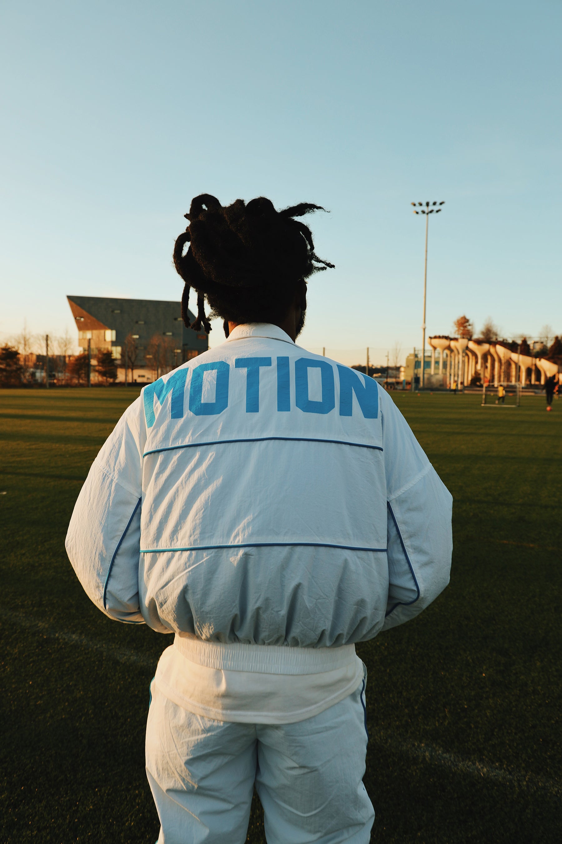MOTION Nylon Jacket (White)