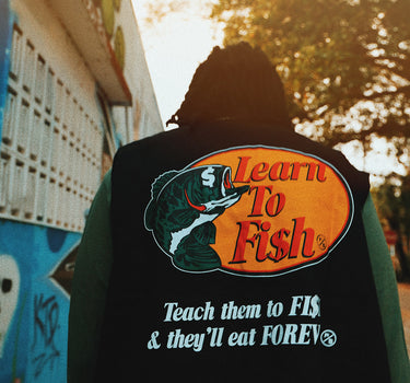 Learn To Fish: Utility Fisherman's Vest (Avail. Black or Khaki)
