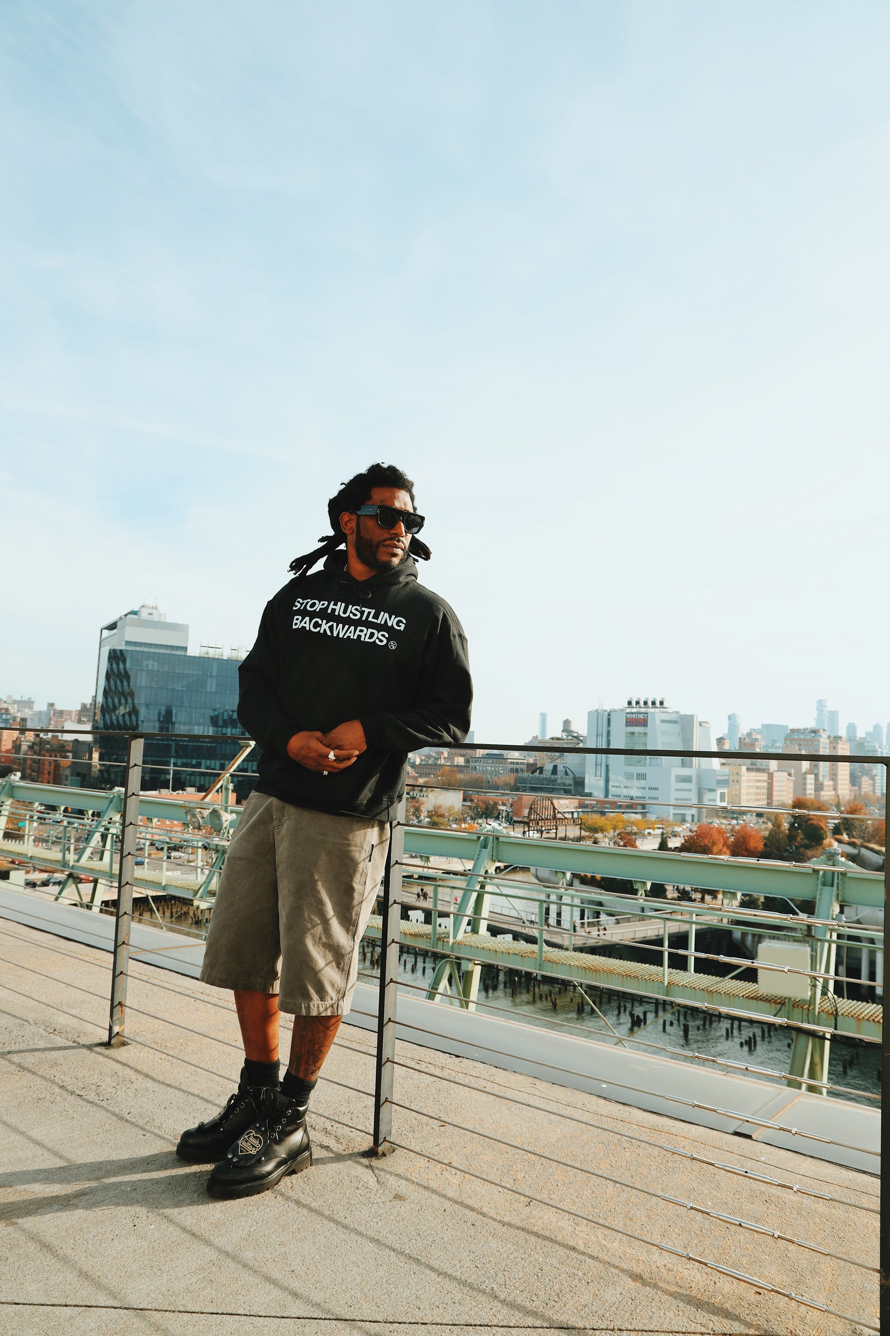 Stop Hustling Backwards (Hoodie)