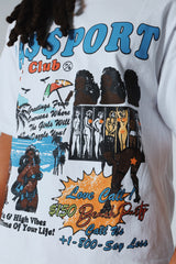 Passport Bros (White - Oversize Crop)