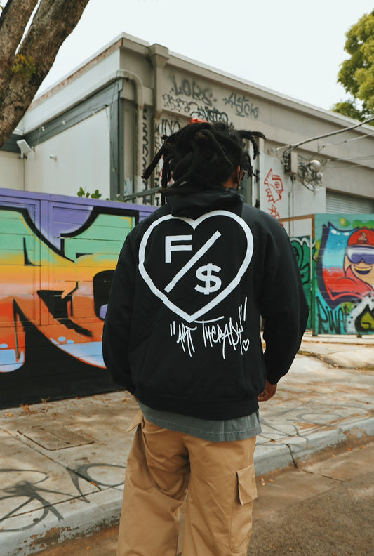 Art Therapy Hoodie (Black)