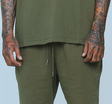 Dues Paid (Military Green - Shorts)