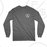 Art Therapy Long Sleeve (Charcoal Heather)