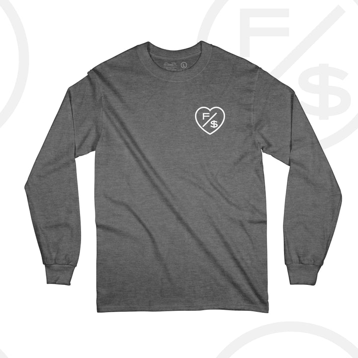 Art Therapy Long Sleeve (Charcoal Heather)