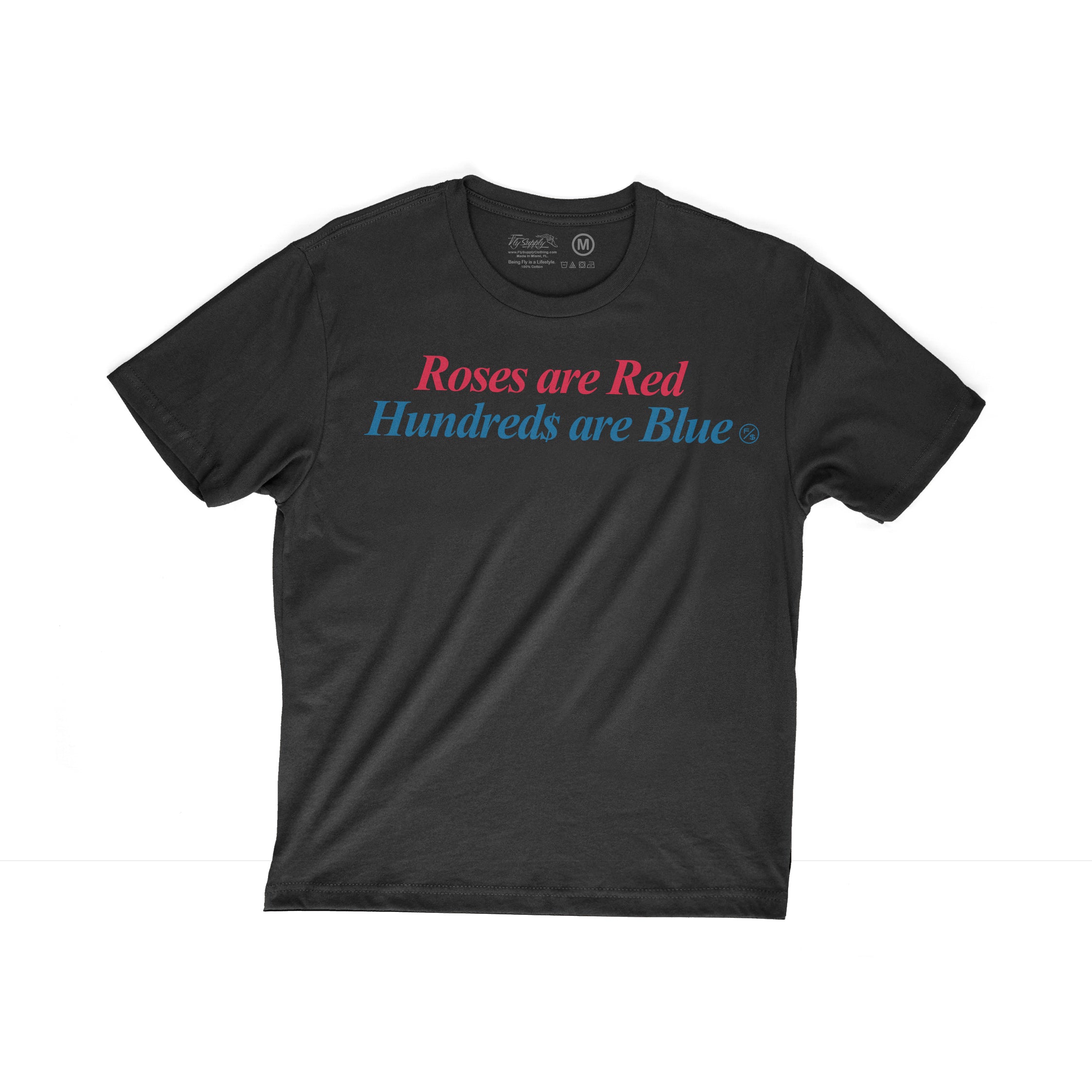Hundreds Are Blue (Black - Oversize)