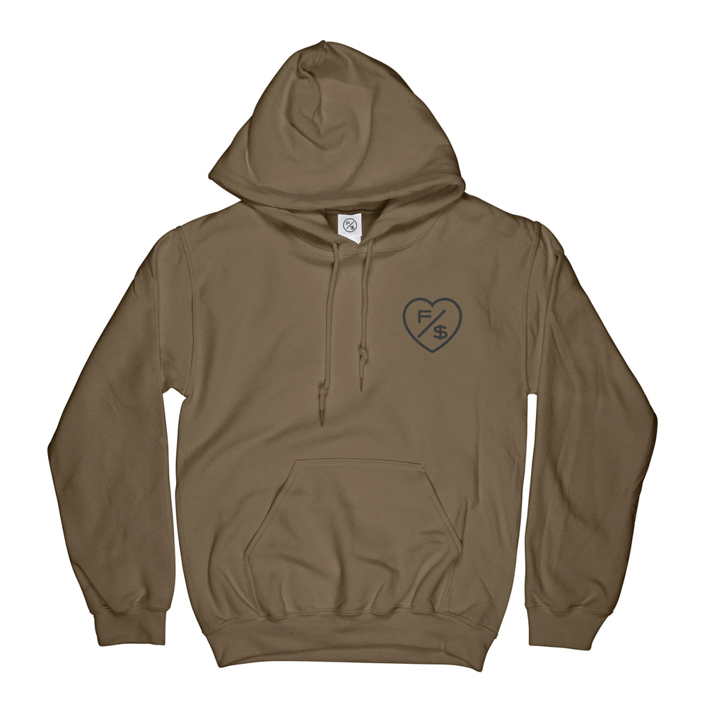 Stop Polluting Hoodie (Desert Taupe)
