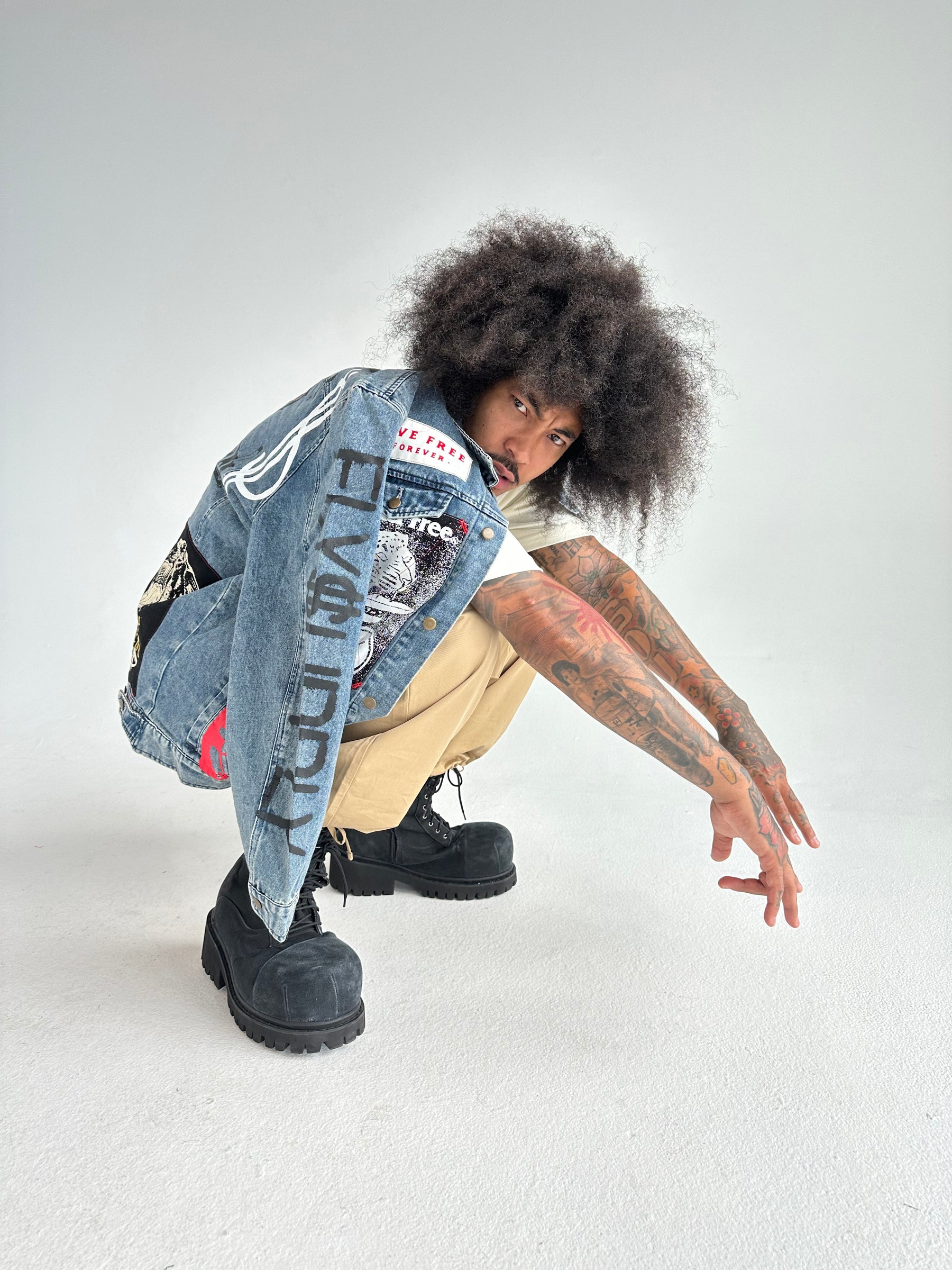 Essential Baggy Cargo Pants (Khaki)