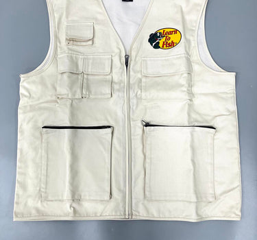 Learn To Fish: Utility Fisherman's Vest (Avail. Black or Khaki)