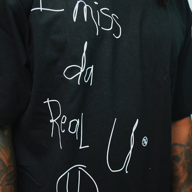 Da Real U (Black - Oversize)