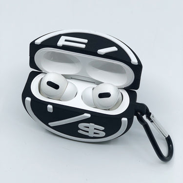 3D AirPod Case Cover: F/S (Family Over Money)
