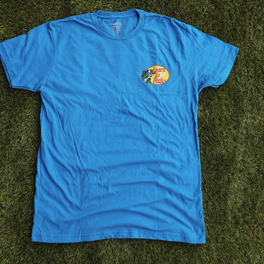 Learn To Fish: Tee (Blue)