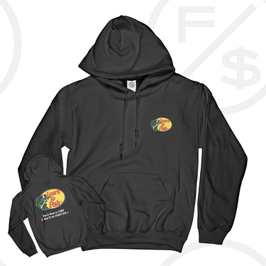 Learn To Fish: Hoodie (Black)
