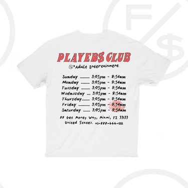 Players Club (White - Oversize)