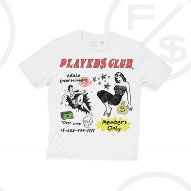 Players Club (White - Oversize)