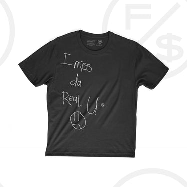 Da Real U (Black - Oversize)