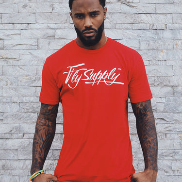 Fly Supply Logo: Red