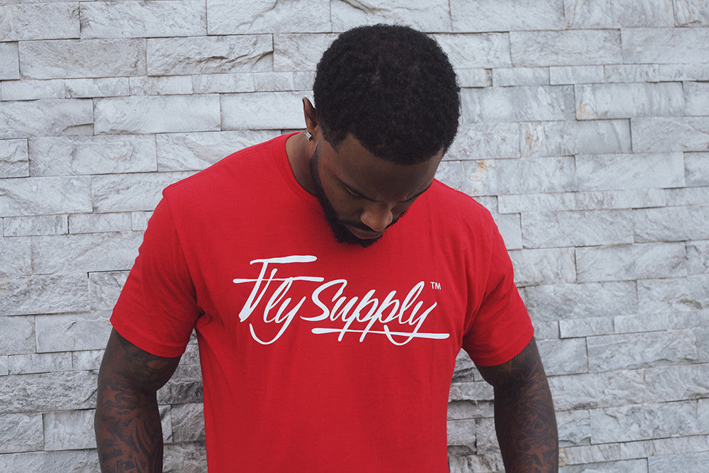 Fly Supply Logo: Red