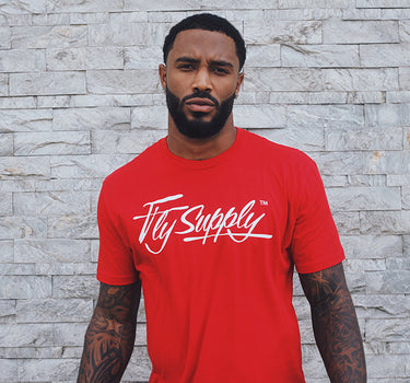 Fly Supply Logo: Red